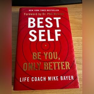 “Best Self” Hard Cover Book by Life Coach Mike Bayer